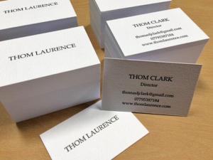 types of business cards