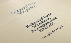 Thermographic Business Cards