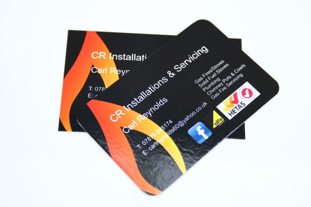 Metallic Foil Business Card