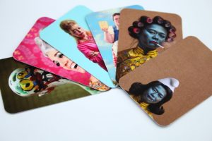 Unique Rounded Corder Business Card